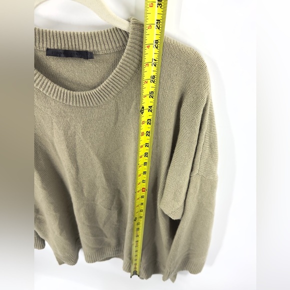 Jenni Kayne Cashmere Sweater Womens 1X Crew Neck Quiet Luxury Capsule Soft Cozy - Picture 9 of 10